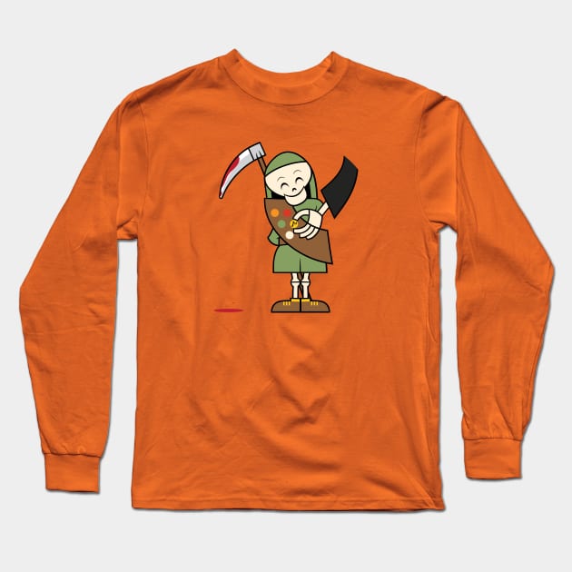 Li'l Death Scout Long Sleeve T-Shirt by MustardSoda